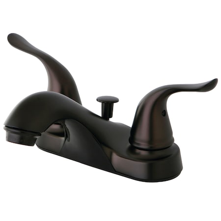 Kingston Brass 4" Centerset Bathroom Faucet, Oil Rubbed Bronze KB5625YL